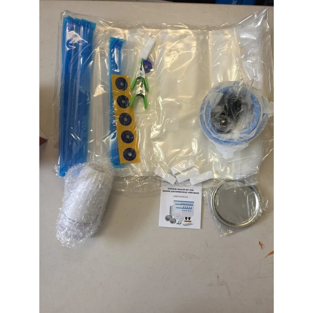Vacuum Sealer Kit For Mason Jar /Wine/ Sous Vide Bags